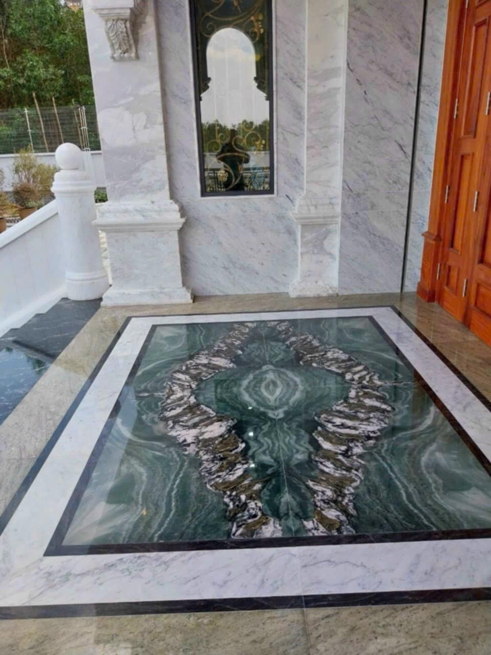 Thi công sàn nhà đá hoa cương